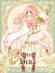 Rule 34 | blue eyes, katase hina, long hair, pink hair, shinobi (artist), silver rain