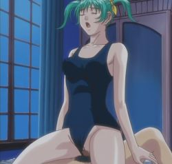 Rule 34 | 00s, 1boy, 1girl, animated, animated gif, clothed female nude male, clothed sex, clothing aside, cowgirl position, discipline, closed eyes, girl on top, green hair, hayami takurou, hetero, male pubic hair, night, nonomura ruri, nude, pubic hair, pussy, school swimsuit, sex, straddling, swimsuit, swimsuit aside, uncensored, vaginal, window