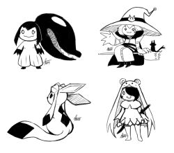 Rule 34 | animal hat, creatures (company), digimon, digimon (creature), game freak, gen 3 pokemon, gen 4 pokemon, glaceon, glubtastic, hat, mawile, mouse hat, nintendo, nun, pokemon, pokemon (creature), sistermon ciel, tail, witchmon