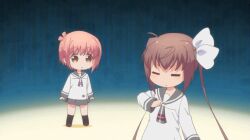 Rule 34 | 2girls, animated, animated gif, ichinose hana, momochi tamate, multiple girls, school uniform, slow start