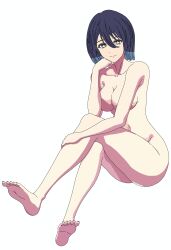 blue_hair completely_nude exotic highres kurokawa_akane nude oshi_no_ko star_(symbol) tagme