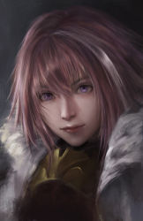 Rule 34 | 1boy, armor, astolfo (fate), face, fate/apocrypha, fate/grand order, fate (series), fur trim, hair intakes, looking at viewer, male focus, multicolored hair, pink hair, purple eyes, solo, streaked hair, trap, viet le quoc