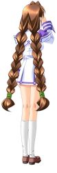 Rule 34 | 1girl, brown hair, eyebrows, glasses, highres, muv-luv, muv-luv alternative, sakaki chizuru, school uniform