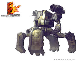 Rule 34 | armor, front mission, front mission 5, helmet, machinery, mecha, no humans, robot, weapon