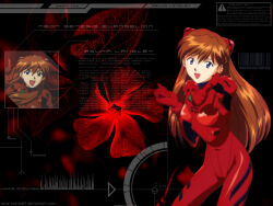 Rule 34 | 00s, 1990s (style), collage, neon genesis evangelion, retro artstyle, solo, souryuu asuka langley, tagme, third-party edit