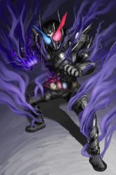 Rule 34 | 1boy, absurdres, armor, bad id, bad pixiv id, black armor, black background, black footwear, black gloves, black horns, blue eyes, boots, build driver, clenched hand, compound eyes, driver (kamen rider), electricity, fighting stance, gloves, hazard trigger, heterochromia, highres, horns, imminent hit, kamen rider, kamen rider build, kamen rider build (series), lightning, male focus, military, military vehicle, motor vehicle, rabbit, rabbit+tank form, rabbit+tank form (black hazard), rider belt, science fiction, shoulder armor, smoke, solo, steam, steaming body, tank, thighs, yakibi-fun