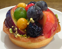 Rule 34 | cake, food, food focus, fruit, grapes, no humans, original, peach, photorealistic, realistic, sweet potato, toshi (hokkaido2015)