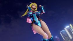 Rule 34 | 1girl, 3d, animated, artist request, ass, ass shake, audible music, bare legs, bare shoulders, blonde hair, blue leotard, blush stickers, bouncing breasts, breasts, cameltoe, cape, city, cleft of venus, curvy, dancing, dark magician girl, hat, huge ass, large breasts, leotard, looking at viewer, magical girl, night, night sky, panties, partially visible vulva, revealing clothes, shiny clothes, shiny skin, skirt, sky, solo, sound, thong, thong leotard, underwear, video, witch hat, yu-gi-oh!