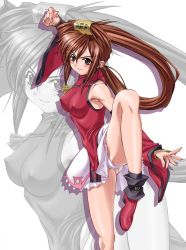 Rule 34 | arc system works, breasts, clothes lift, guilty gear, highres, jam, long hair, panties, skirt, skirt lift, underwear