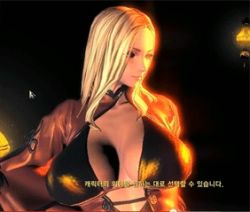 Rule 34 | 10s, 1girl, 3d, animated, animated gif, blade &amp; soul, blonde hair, bouncing breasts, breasts, character request, huge breasts, lowres