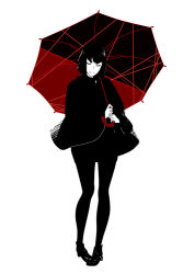 Rule 34 | 10s, 1girl, 71, kill la kill, kiryuuin satsuki, simple background, solo, tagme, umbrella