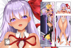Rule 34 | 1girl, bar censor, bare arms, bare hips, bare legs, bare shoulders, barefoot, bb (fate), bb (fate/extra), bb (swimsuit mooncancer) (second ascension) (fate), bb (swimsuit mooncancer) (third ascension) (fate), between breasts, breasts, breasts out, cameltoe, censored, clothes between breasts, commentary request, covered navel, fate (series), unworn footwear, furrowed brow, gloves, gold trim, hair spread out, half-closed eyes, hands up, head tilt, high heels, highleg, hip bones, large breasts, legs, light purple hair, lips, long hair, looking at viewer, multiple views, nail polish, open mouth, pigeon-toed, platform footwear, platform heels, purple eyes, red footwear, red neckwear, shibi, shiny skin, shoes, unworn shoes, soles, stiletto heels, straight hair, thigh gap, thighhighs, toenail polish, toenails, very long hair, w arms, white gloves, wing collar