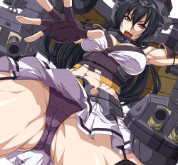 Rule 34 | 10s, black hair, breasts, highres, kantai collection, large breasts, nagato (kancolle), tagme