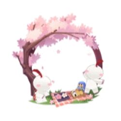 Rule 34 | animated, animated gif, lowres, official art, onmyoji, round image, white background