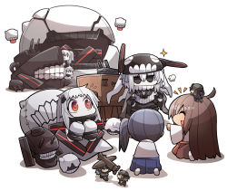 Rule 34 | 10s, 6+girls, :d, ^ ^, abyssal ship, aircraft, aircraft carrier oni, aircraft carrier princess, airplane, akagi (kancolle), alternate costume, bad id, bad pixiv id, black eyes, black hair, blurry, brown hair, carrying overhead, chibi, closed eyes, depth of field, enemy aircraft (kancolle), fairy (kancolle), flying sweatdrops, headgear, horns, jitome, kaga (kancolle), kakuzatou (koruneriusu), kantai collection, long hair, midway princess, mittens, multiple girls, northern ocean princess, on head, one side up, open mouth, pale skin, peeking, red eyes, side ponytail, simple background, sitting, smile, sparkle, sweat, white background, white hair, wo-class aircraft carrier, | |