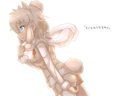 Rule 34 | 10s, 1girl, alpaca ears, alpaca suri (kemono friends), alpaca tail, animal ears, arm at side, ass, blonde hair, blue eyes, breast pocket, bright background, commentary request, cowboy shot, dutch angle, extra ears, from side, fur-trimmed sleeves, fur scarf, fur trim, hand up, highres, horizontal pupils, kemono friends, light smile, light trail, long sleeves, looking afar, medium hair, pants, pantyhose, pantyhose under swimsuit, parted lips, platinum blonde hair, pocket, scarf, shorts, solo, standing, sweater, swimsuit, tail, thin (suzuneya), translation request, v-shaped eyebrows, white background, white pantyhose