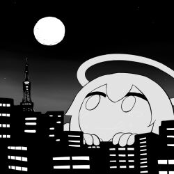 Rule 34 | + +, 1other, androgynous, angel, avogado6, blush stickers, building, city, city lights, closed mouth, commentary, crescent moon, excited, food, food bite, food on face, giant, gradient sky, greyscale, halo, licking lips, looking at object, looking up, monochrome, moon, night, no sclera, original, outdoors, peeking out, portrait, sky, smile, star (sky), thumbnail surprise, tongue, tongue out, tower