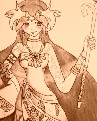 Rule 34 | green eyes, green hair, jewelry, kid icarus, long hair, lots of jewelry, nintendo, off shoulder, official art, old, palutena, shield, staff, thighhighs, tiara, very long hair