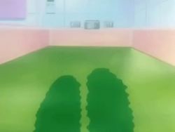 Rule 34 | animated, animated gif, barefoot, black hair, feet, female focus, higurashi kagome, inuyasha, legs, lowres