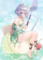 Rule 34 | 1girl, elf, highres, kokkoro (princess connect!), pointy ears, princess connect!, red eyes, short hair, tagme, uruc, white hair