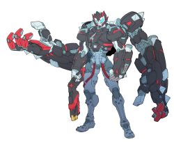 Rule 34 | 1boy, absurdres, armor, attache shotgun, cable, catball1994, extra arms, gun, helmet, highres, holding, holding gun, holding weapon, kamen rider, kamen rider 01 (series), kamen rider vulcan, looking at viewer, mechanical arms, mechanical parts, power armor, punching kong, solo, weapon