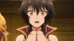 Rule 34 | 1girl, animated, black hair, breasts, cleavage, isekai cheat magician, large breasts, remia (isekai cheat magician), revealing clothes, short hair, tagme, video, yellow eyes