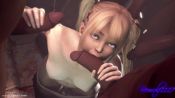 Rule 34 | 1girl, 3d, 5boys, animated, beowulf1117, blonde hair, blue eyes, breasts, dark-skinned male, dark skin, dead or alive, fellatio, from above, handjob, highres, interracial, long hair, looking at viewer, looping animation, marie rose, money, multiple boys, nipples, oral, panties, panty pull, penis, prostitution, small breasts, sound, twintails, uncensored, underwear, video, video, white panties