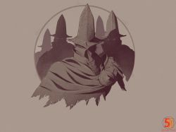 Rule 34 | 5others, abyss watcher, brown theme, cloak, dark souls (series), dark souls iii, helmet, high collar, looking at viewer, max58art, monochrome, multiple others
