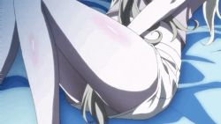Rule 34 | anime screenshot, blonde hair, boku wa tomodachi ga sukunai, breasts, fang, kashiwazaki sena, lying, smelling, tagme