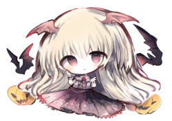Rule 34 | 1girl, :&lt;, animal, bad id, bad pixiv id, bat (animal), bat wings, blonde hair, blush, closed mouth, collared shirt, commentary request, cottontailtokki, flower, full body, granblue fantasy, hair between eyes, head wings, jack-o&#039;-lantern, long hair, long sleeves, looking at viewer, pleated skirt, pointy ears, purple skirt, red eyes, red flower, red rose, red wings, rose, shingeki no bahamut, shirt, simple background, skirt, solo, vampy, very long hair, white background, white shirt, wings