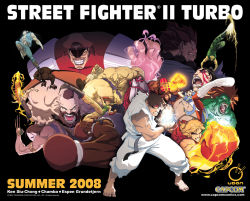 Rule 34 | 1990s (style), 2girls, 6+boys, akuma (street fighter), balrog (street fighter), bandages, bare shoulders, barefoot, beard, black background, blanka, bodypaint, boots, boxing gloves, braid, cammy white, camouflage, capcom, chamba, china dress, chinese clothes, chun-li, claws, clenched hand, colored skin, dee jay, dhalsim, dress, edmond honda, everyone, eyepatch, facepaint, facial hair, feet, fei long, fighting stance, fire, food, glowing, green skin, grin, guile, hadouken, hat, headband, jewelry, ken masters, kicking, leotard, m. bison, mask, mexico, multiple boys, multiple girls, muscular, native american, necklace, noodles, pantyhose, retro artstyle, ryu (street fighter), sagat, shouryuuken, simple background, skull necklace, smile, street fighter, street fighter ii (series), thunder hawk, twin braids, udon, udon entertainment, uppercut, vega (street fighter), zangief