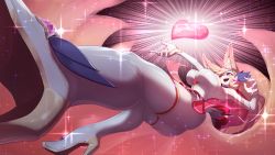 Rule 34 | 1girl, ahri (league of legends), alternate costume, alternate eye color, alternate hair color, animal ears, ass, bare shoulders, blonde hair, boots, breasts, choker, cleavage, detached sleeves, fox ears, fox tail, hair ornament, hairband, high heel boots, high heels, highres, k yabby, large breasts, league of legends, legs, long hair, long legs, magical girl, multiple tails, purple eyes, skirt, smile, spread legs, star guardian (league of legends), star guardian ahri, stiletto heels, tail, thigh boots, thighhighs, thighs, white thighhighs