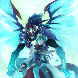 1boy dragon galaxy-eyes highres male_focus solo tenjo_kaito yu-gi-oh! yuu-gi-ou yuu-gi-ou_zexal