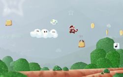 Rule 34 | 1-up mushroom, 1boy, 1up, absurdres, animal ears, block, bush, cloud, coin, goomba, hat, highres, jump block, jumping, land, male focus, mario, mario (series), md5 mismatch, musical note block, nintendo, orioto, outdoors, raccoon ears, raccoon mario, raccoon tail, resized, resolution mismatch, sky, solo, star (symbol), starman (mario), super mario bros. 1, super mario bros. 3, super star, tail, upscaled, | |