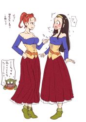 Rule 34 | breasts, brown hair, cleavage, cosplay, dragon quest, dragon quest viii, highres, jessica albert, jessica albert (cosplay), kajino (aosansai), large breasts, medea (dq8), small breasts