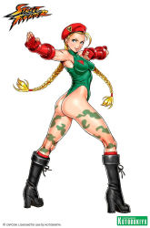 Rule 34 | &gt;:|, 1990s (style), 1girl, :|, ahoge, antenna hair, armband, armpits, ass, bare shoulders, beret, biceps, black socks, blonde hair, blue eyes, bodypaint, boots, braid, breasts, cammy white, camouflage, capcom, clenched hand, closed mouth, company name, elbow gloves, fighting stance, fingerless gloves, from side, full body, gauntlets, gloves, halterneck, hat, high heel boots, high heels, highleg, highleg leotard, hip focus, huge ahoge, huge ass, impossible clothes, impossible leotard, knee boots, kneehighs, kneepits, kotobukiya, large breasts, legs, leotard, logo, long hair, looking back, looking to the side, muscular, outstretched arm, red gloves, red socks, retro artstyle, scar, scrunchie, serious, sideboob, simple background, skin tight, socks, solo, spread legs, street fighter, street fighter ii (series), taut clothes, thighs, thong, thong leotard, thumbs up, toned, turtleneck, twin braids, v-shaped eyebrows, vambraces, very long hair, white background, wide hips, yamashita shun&#039;ya