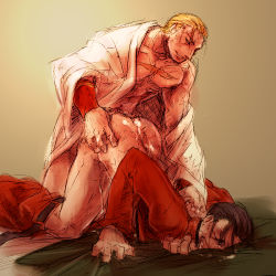 Rule 34 | bara, geese howard, itkz, m. bison, male focus, snk, the king of fighters, yaoi