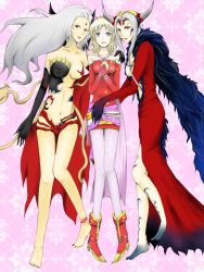 Rule 34 | 1990s (style), 3girls, bad id, bad pixiv id, cloud of darkness, dissidia final fantasy, final fantasy, final fantasy iii, final fantasy vi, final fantasy viii, highres, multiple girls, pantyhose, retro artstyle, tina branford, ultimecia