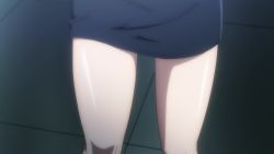 Rule 34 | 1girl, animated, anime screenshot, bare legs, highres, legs, miniskirt, pencil skirt, skirt, tagme, tamai reiko, tomodachi game, video