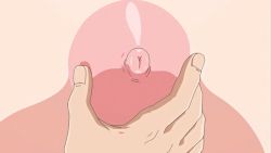Rule 34 | 10s, animated, animated gif, bouncing breasts, breasts, chichiiro toiki, covered erect nipples, gigantic breasts, nipples, puffy nipples