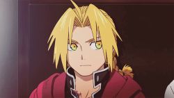 Rule 34 | 1boy, animated, animated gif, blonde hair, edward elric, fullmetal alchemist, long hair, lowres, male focus, ponytail, solo