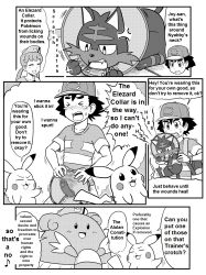 Rule 34 | ash ketchum, comic, creatures (company), game freak, gouguru, joy (pokemon), monochrome, nintendo, pokemon, pokemon (anime), translated