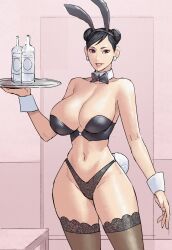 Rule 34 | 1girl, absurdres, breasts, capcom, chun-li, cleavage, highres, large breasts, solo, street fighter