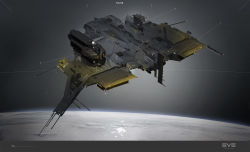 Rule 34 | 3d, advanced ship (eve online), blackbird (eve online), caldari state (eve online), commentary, concept art, cruiser, cruiser (eve online), electronic warfare ship (eve online), eve online, falcon (eve online), glowing, grey sky, grey theme, highres, landscape, logo, machinery, military, military vehicle, no humans, outdoors, photorealistic, planet, realistic, recon ship (eve online), science fiction, ship, sky, sobaku-chiuchiu, space, spacecraft, spaceship, tech 2 ship (eve online), vehicle focus, warship, watercraft