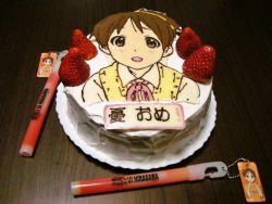 Rule 34 | cake, food, fruit, hirasawa ui, k-on!, strawberry, tagme