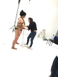 Rule 34 | asian, bdsm, black hair, bondage, bound, breasts, chouzuki maryou, large breasts, photo (medium), plump, slave, tagme, thick thighs, thighs