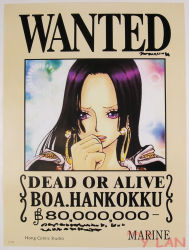Rule 34 | boa hancock, highres, one piece, poster, tagme, wanted