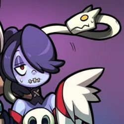 Rule 34 | 1girl, lowres, skullgirls, solo, squigly (skullgirls), tagme, zombie