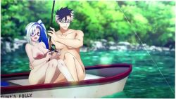 Rule 34 | animated, ass, black hair, blonde hair, breasts, breasts out, brown hair, casual nudity, character request, fate/grand order, fate (series), grey hair, multiple girls, nude filter, outdoors, pink hair, public indecency, public nudity, skinny dipping, sound, tagme, third-party edit, underwater, video, white hair