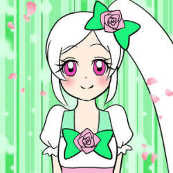 Rule 34 | 1girl, aubrey howard, cure rose, deviantart, flurrysnowgirl, heartcatch precure!, looking at viewer, lowres, picrew, precure, resolution mismatch, source larger, upper body
